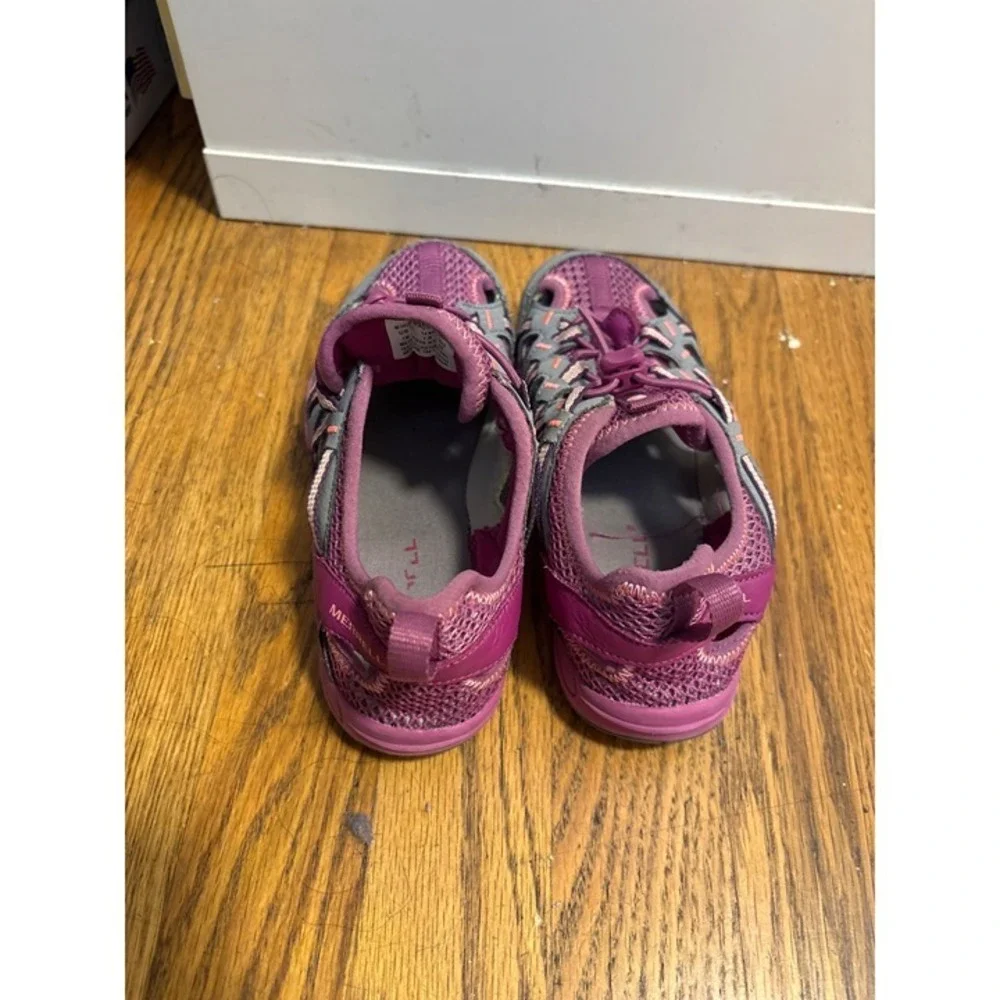 Merrell Kids Athletic‎ Hiking Sandals Size 11 Purple & Gray